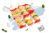 Chicken Skewers with vegetables 175g./pcs