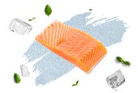 Salmon portions in VAC